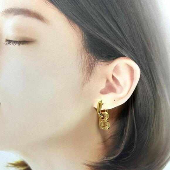 BALENCIAGA Gold Earrings - Picture 9 of 9